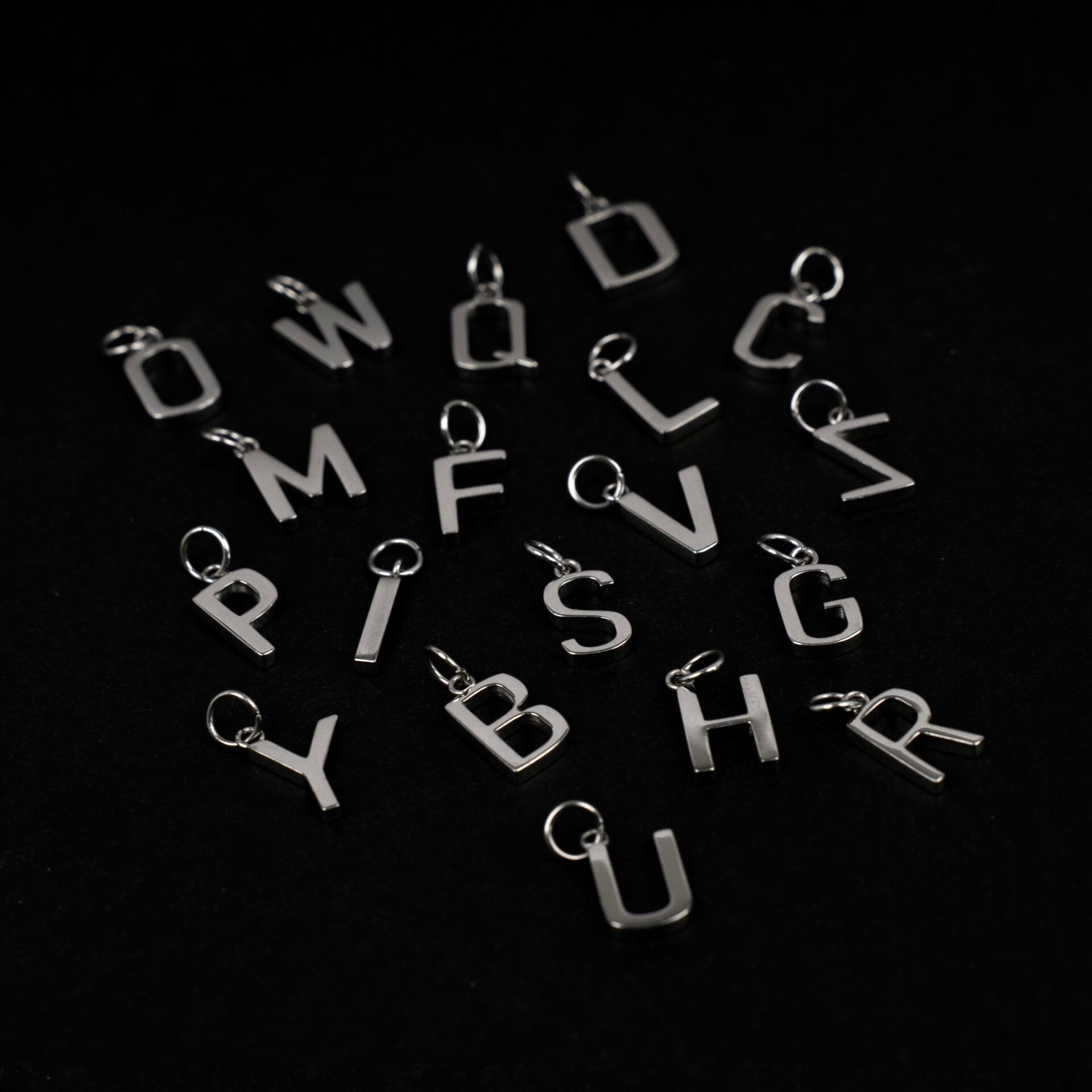 Charmé Alphabet Charm Collection SILVER