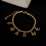 Charmé Bracelet Collection ROUND GOLD