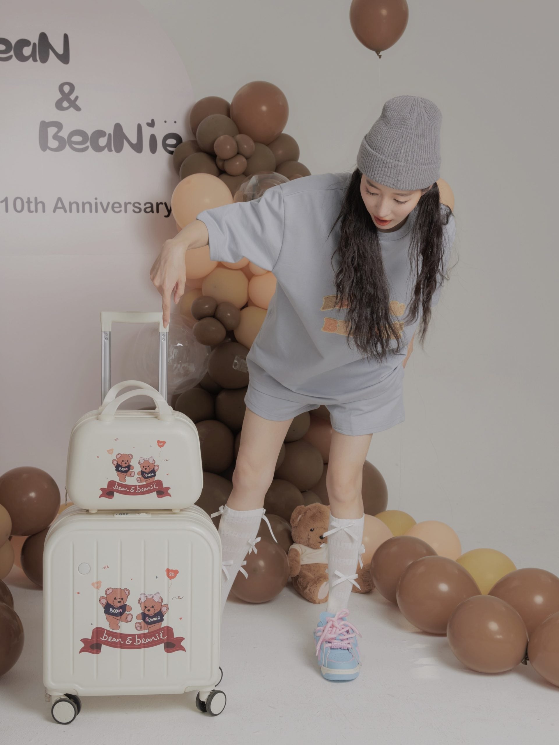 Bean and Beanië Luggage Set Collection