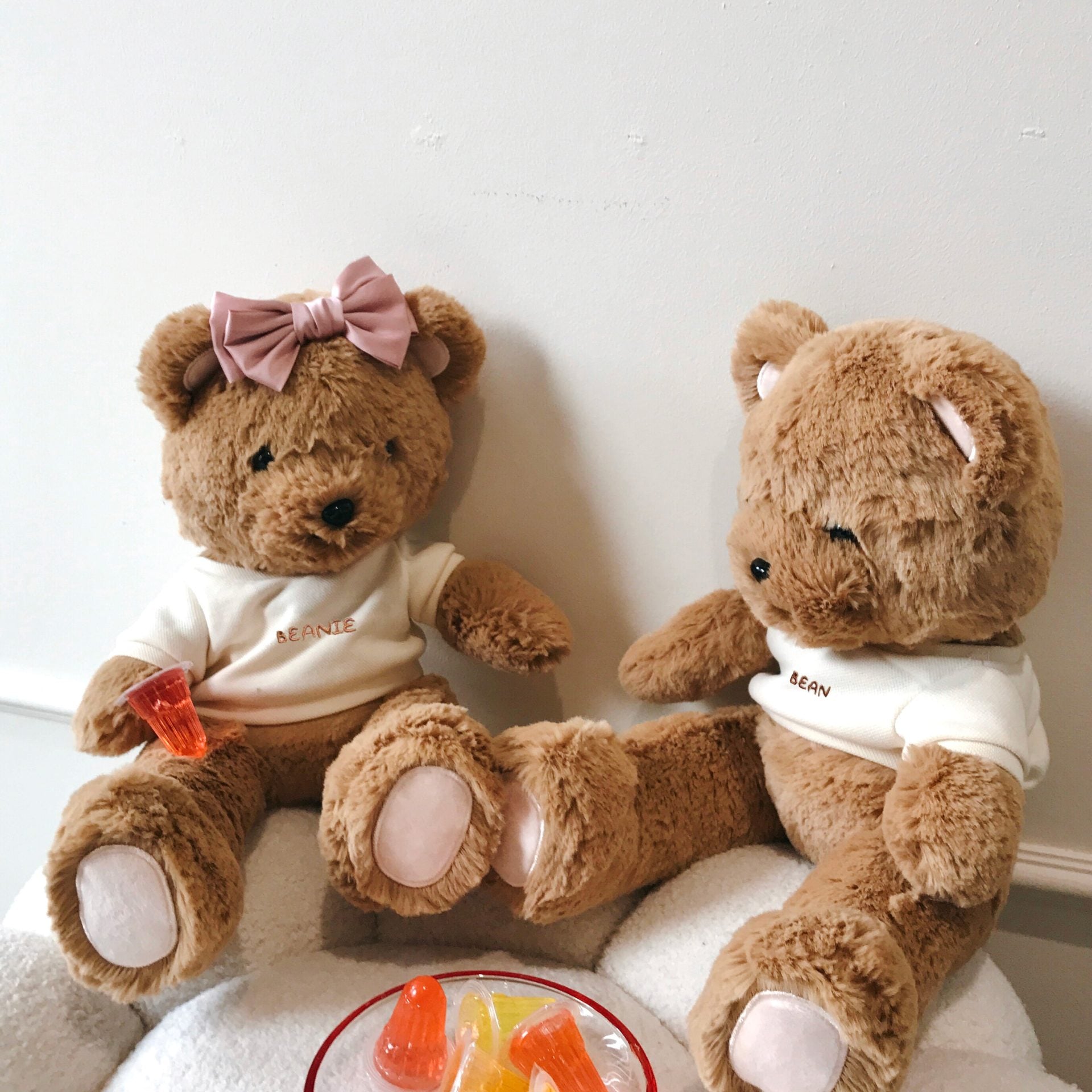Bean and Beanië Plush Toy Couple Collection